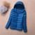 Women’s Short Down Jacket – Hooded Cotton Padded Parka for Autumn/Winter 2024