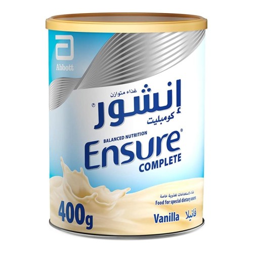 Ensure Complete Nutrition Powder 400g for Adults - Supports Muscle Health, Immunity, and Energy Levels