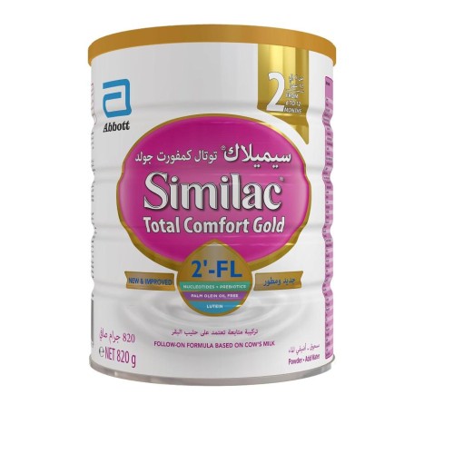 Similac Total Comfort 2 Follow-On Formula with Eye-Q Plus System for Infants 6-12 Months, 820g