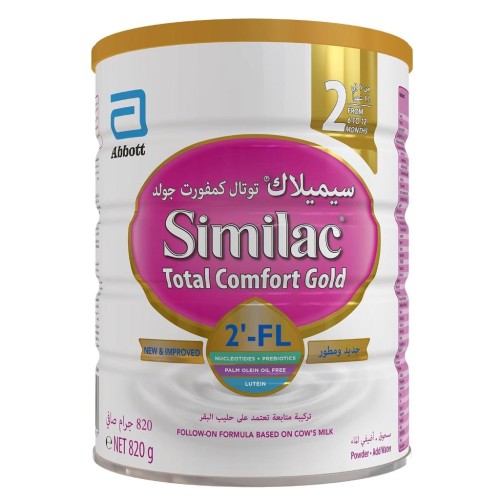 Similac Total Comfort Gold 1 Infant Formula with 2’FL and HMOs for Easy Digestion - 360g