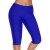 Elastic High Waist Sports Leggings – Quick-Dry 3/4 Crop Gym Trousers for Women