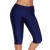 Elastic High Waist Sports Leggings – Quick-Dry 3/4 Crop Gym Trousers for Women