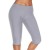 Elastic High Waist Sports Leggings – Quick-Dry 3/4 Crop Gym Trousers for Women