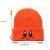 KIRBYS Embroidered Knitted Beanie – Unisex Warm Winter Hat for Skiing & Outdoor Activities