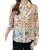 Fashion Flower Print Ladies Shirts – Long Sleeve Blouses for Spring and Autumn