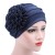 Elegant Women's Large Flower Stretch Scarf Hat – Fashion Turban & Chemo Headwear