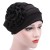 Elegant Women's Large Flower Stretch Scarf Hat – Fashion Turban & Chemo Headwear