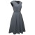 Elegant Sleeveless A-Line Flare Dress with Pocket – Summer Women’s Knee-Length Dress