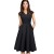 Elegant Sleeveless A-Line Flare Dress with Pocket – Summer Women’s Knee-Length Dress