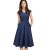 Elegant Sleeveless A-Line Flare Dress with Pocket – Summer Women’s Knee-Length Dress