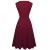 Elegant Sleeveless A-Line Flare Dress with Pocket – Summer Women’s Knee-Length Dress