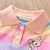 Spring Summer Turn-Down Collar Dress for Girls - Fashion Toddler Baby Clothing