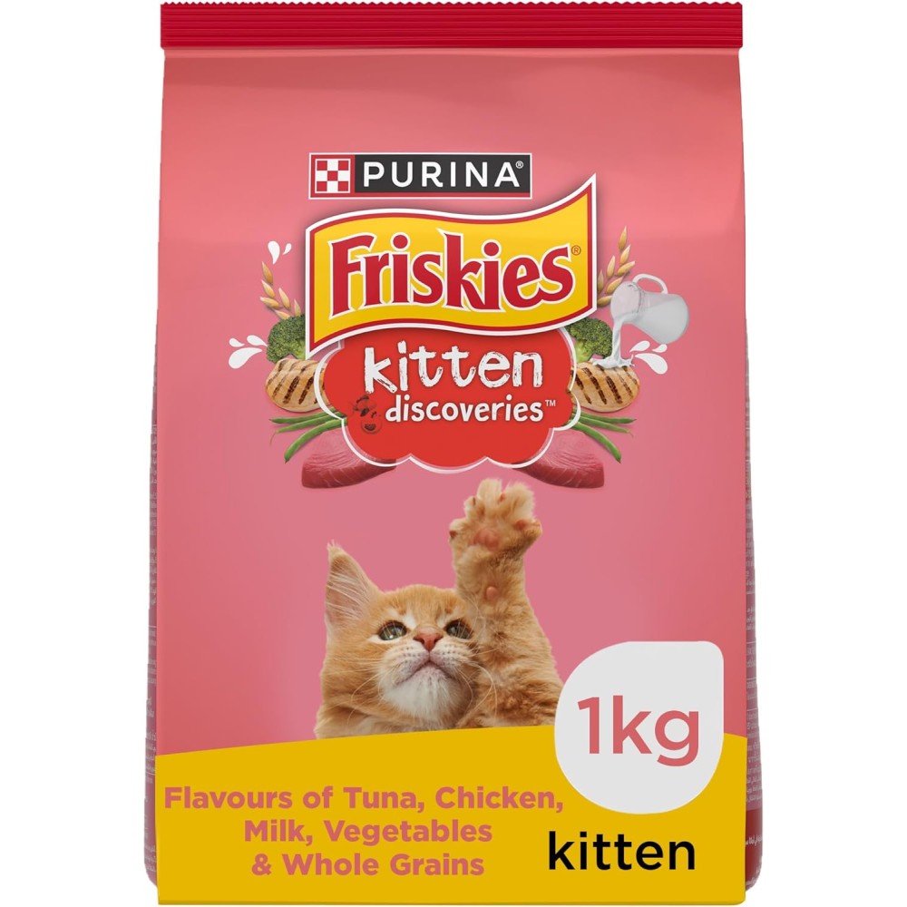 Friskies Purina Kitten Discovery Cat Food – 1kg Pack