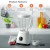 Geepas Powerful 600W Blender – 1.8L Capacity with Stainless Steel Blades for Smooth Blending