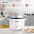 Geepas 2.8L Electric Rice Cooker – Large Capacity with Non-Stick Pot & Keep-Warm Function