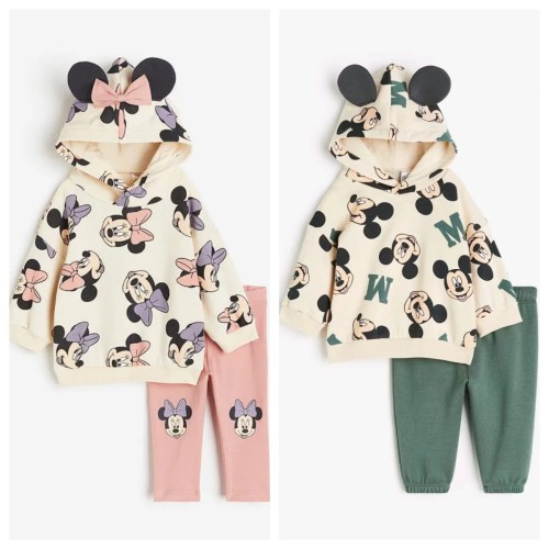 Children's Mickey Hoodie Set | Casual Sweater and Pants for Girls / Boys