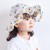 Summer Baby Girl Cotton Bucket Hat with Bow – Sun Protection for Beach & Travel