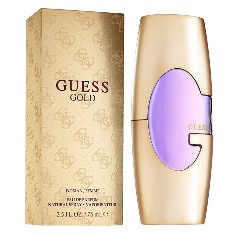 Guess Gold Women's Eau De Parfum 75ml – Fruity & Warm Sensation