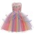 Girls' Unicorn Princess Dress – Sleeveless Party, Birthday, and Wedding Costume (Ages 2-10)