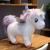 40cm Glowing Wings Unicorn Plush Toy – Fluffy Giant Stuffed Horse for Kids Xmas Gift