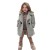 Girls Winter Warm Faux Fur Jacket – Turn-Down Collar Kids Outerwear for 2-12 Years