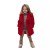 Girls Winter Warm Faux Fur Jacket – Turn-Down Collar Kids Outerwear for 2-12 Years