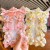 10Pcs Baby Hairclips Set – Cute Floral Lace Bows for Girls – Hairpins Gift Set