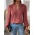 Luxury Lace Hollowed V-Neck Long Sleeve Shirt for Women – Elegant Office Blouse