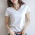 Hot Sale Women's Casual Short Sleeve Blouse – Solid Color V-Neck & O-Neck Summer Tops