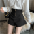 Trendy High-Waisted Slimming Shorts – Women’s Casual A-Line Leggings for 2024