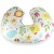 Kidz Klub Garden Bloom Nursing Pillow | Breastfeeding & Bottle Feeding Support | 100% Cotton | Washable Cover