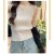 Korea Knitted Sleeveless Tank Top - Women’s O-Neck Casual Y2K Summer Blusa (One Size)