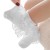 Baby Girls Ruffle Lace Ankle Socks – Soft Princess Dress Socks with Bow (3M-2T)