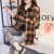 Women’s Spring Autumn Plaid Long Sleeve Blouse – Casual Oversized Y2K Tops