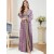 Dubai Velvet Dress | Long Kimono Jubah Abaya with Floral Design