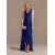 Luxury V-Neck Sequined Evening Dress – Floor-Length Slit Cocktail Dress for Women 2024