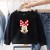 Disney Kids Minnie Sweatshirt – Long Sleeve Cartoon Hoodie for Girls (Spring/Autumn)