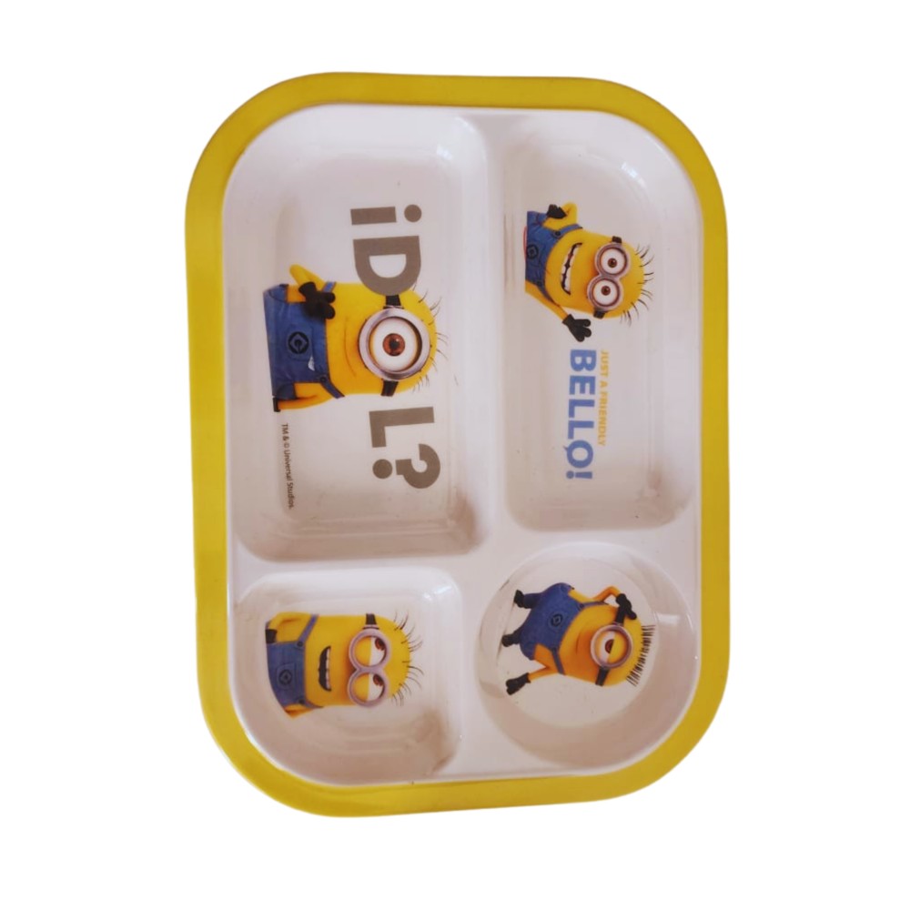 Minions Kids Lunch Tray – Fun and Durable Meal Tray for Children