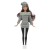 Full Set Fashion Female Doll 30cm – Dress Up Toy with Clothes & Hat for Girls