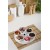 Senza 7-Piece Unbreakable Melamine Breakfast Set - Sauce & Snack Bowls