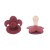 Soft Silicone Flower-Shaped Baby Pacifier & Teether Toy - Safe for Newborns and Infants