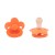 Soft Silicone Flower-Shaped Baby Pacifier & Teether Toy - Safe for Newborns and Infants