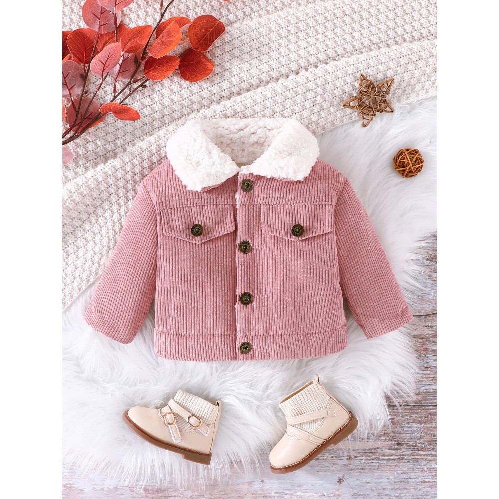 Cozy Winter Jacket for Newborn Baby Boy – Fashionable Cotton Coat for 0-3 Years