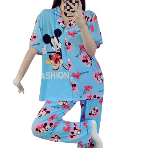 Women's Nightwear Pyjama & Shirt 2Pcs