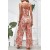 Elegant Floral Wide-Leg Jumpsuit for Women - Backless, Sleeveless, Summer 2024 Fashion by LOSSKY