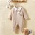 Spring & Autumn Polo Neck Long Sleeve Bow Romper – Boys & Girls (6-24 Months)