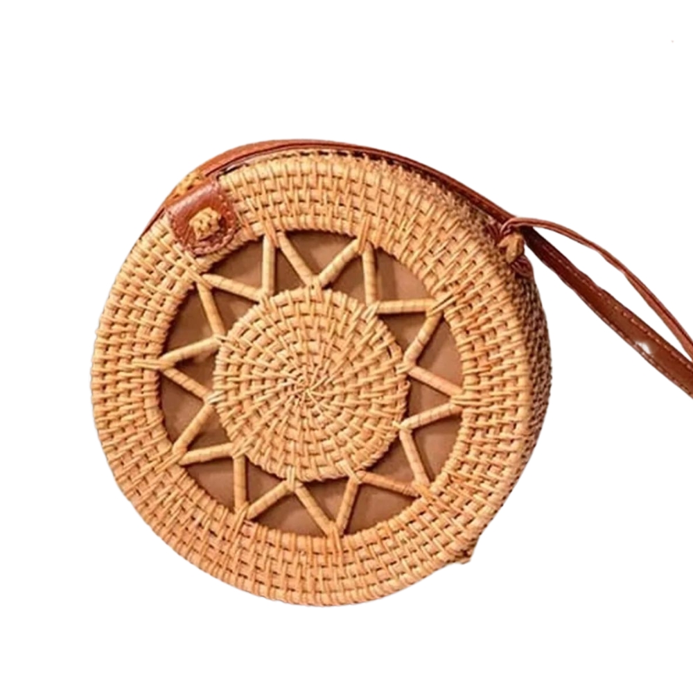 Artisan Handwoven Rattan Bag