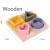 Montessori Baby Silicone Geometric Puzzle Toys Educational Game - 4 pcs