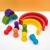 TYRY.HU Baby Silicone Building Blocks BPA-Free Rainbow Montessori Soft Teether Toys