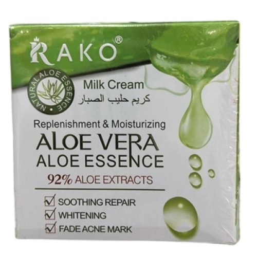 Rako Aloe Vera Repairing and Whitening Cream - 80g